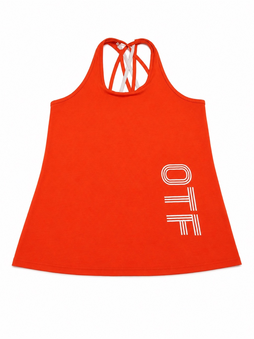Orangetheory Fitness Orange Racerback Workout Tank Top | Women’s Medium